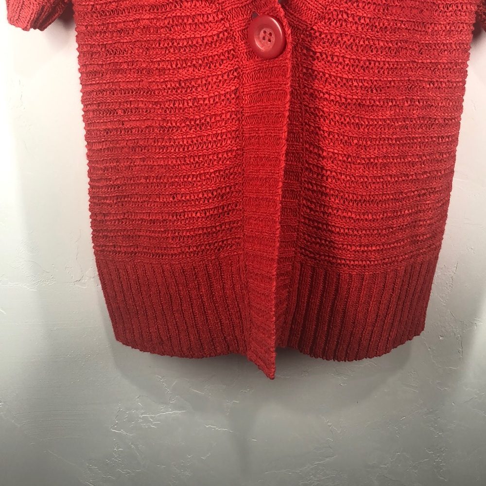 Canda One Button Cardigan Size Medium - image 3